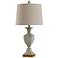 Stylecraft Antique Weathered Blue-Gray Finish Traditional Table Lamp