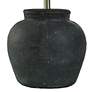 4_Stylecraft Arlo Cotta 26 1/2" High Matte Black Rustic Table Lamp more views