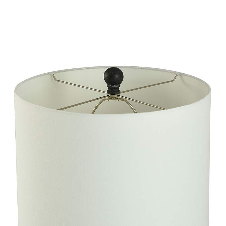 Image 6 Stylecraft Arlo Cotta 26 1/2" High Matte Black Rustic Table Lamp more views