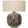 Stylecraft Azores Iron Base with Enamel Rustic Modern Table Lamp