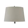 4_Stylecraft Bourgault 64" High Oatmeal and Olive Green Floor Lamp more views