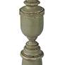 5_Stylecraft Bourgault 64" High Oatmeal and Olive Green Floor Lamp more views