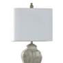 2_Stylecraft Carme 33 1/2" Metallic Brushed Silver Table Lamp more views