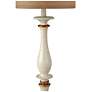 Thumbnail4 of Stylecraft Charlton 61" High Crackled White and Gold Finish Floor Lamp more views