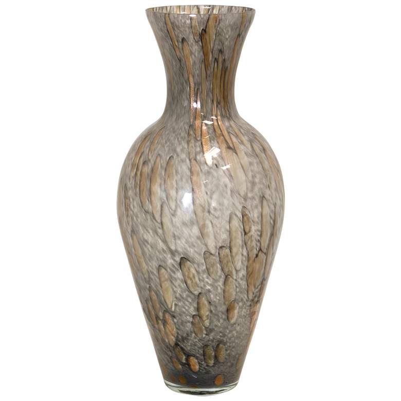 Image 1 StyleCraft Cosmo Vase Grey Avventurina