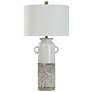 1_StyleCraft Cynder 34" Petite Handles Grey Ceramic Table Lamp
