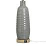 4_Stylecraft Daniel 30" High Gray Washed USB Port Ceramic Table Lamp more views