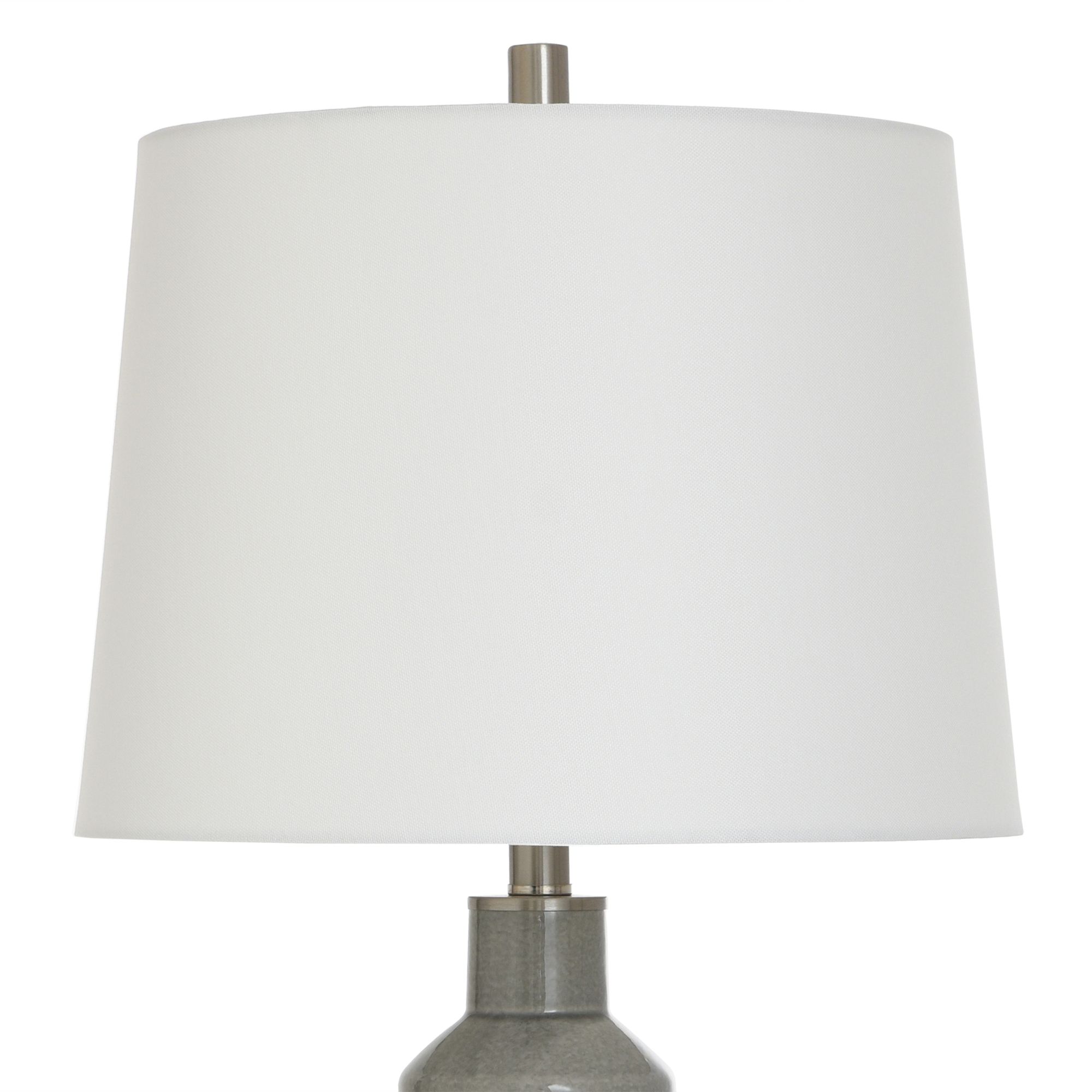 Image 5 Stylecraft Daniel 30" High Gray Washed USB Port Ceramic Table Lamp more views