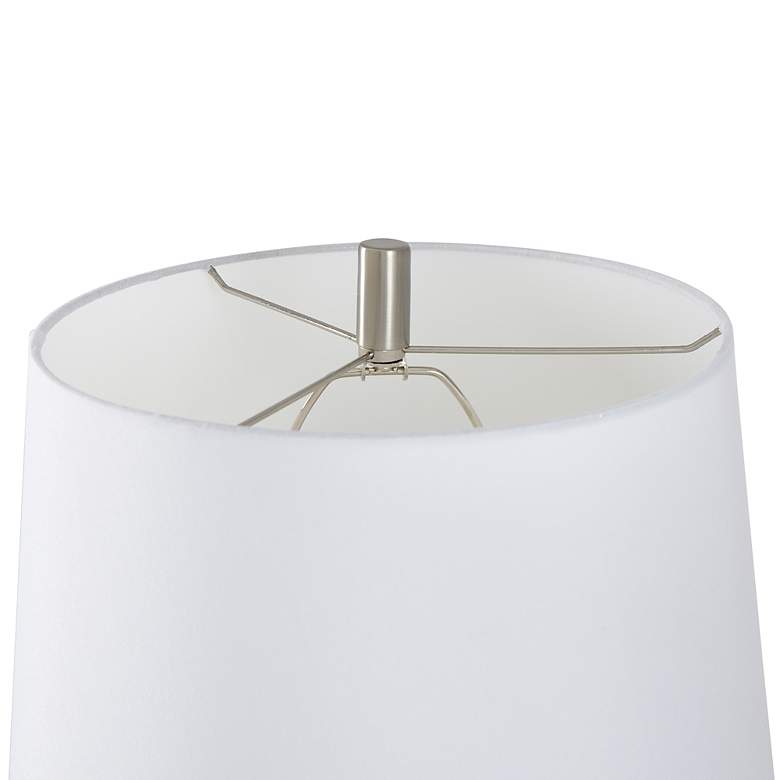Image 6 Stylecraft Daniel 30" High Gray Washed USB Port Ceramic Table Lamp more views