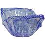 1_StyleCraft Dea Bowl Transparent Graniglia Blue 8.2" x 14.5" x 7"