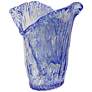 1_StyleCraft Dea Vase Transparent Graniglia Blue