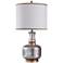 Stylecraft Eirian 32" High Rustic Copper and Silver Glass Table Lamp