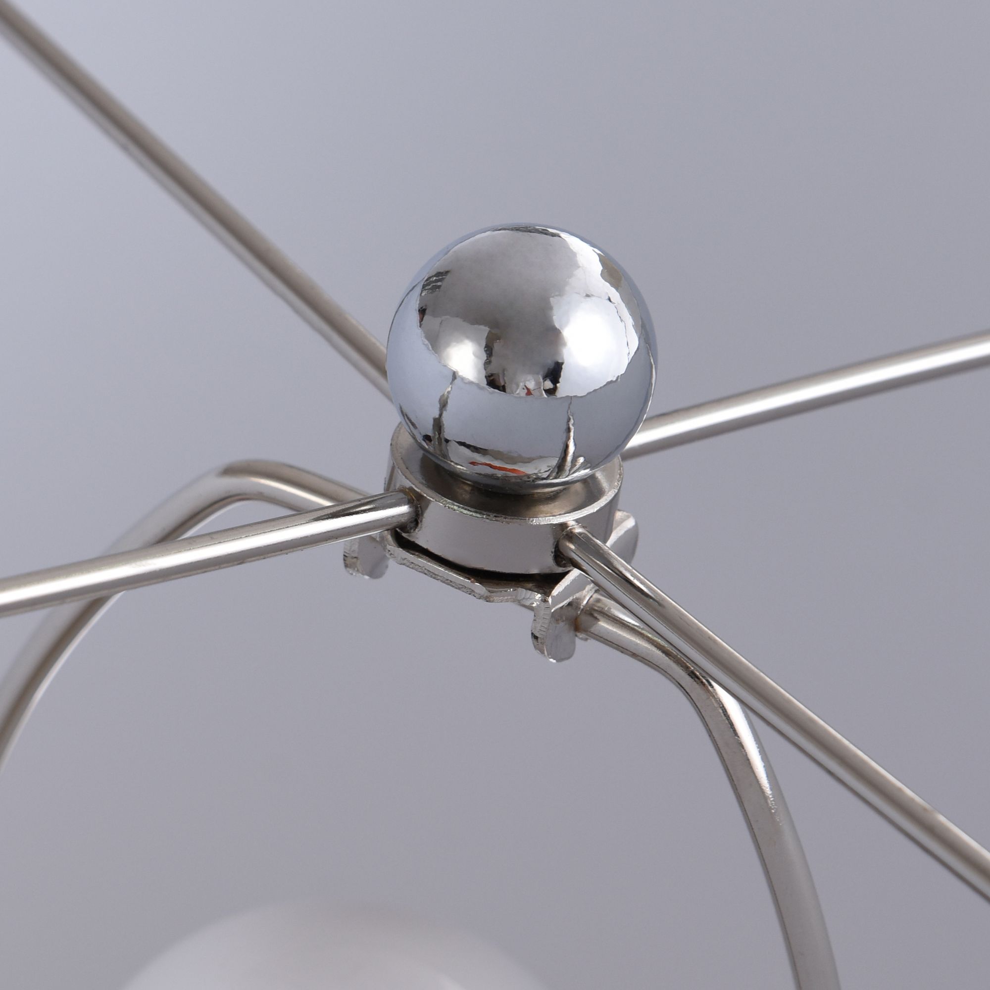 Stylecraft Genie Bottle 26" Mid-Century Modern Red-Orange Glass Lamp