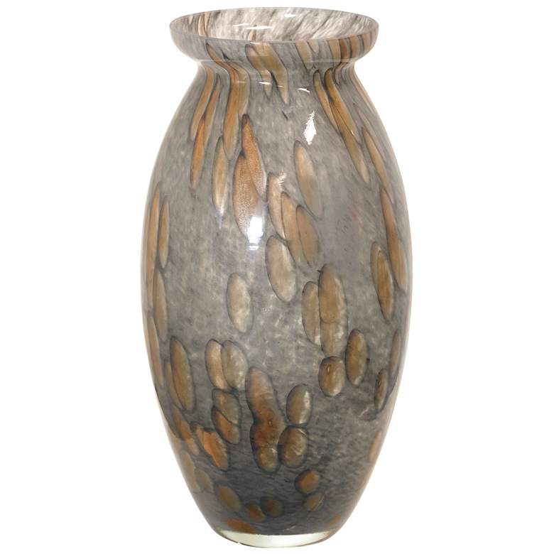 Image 1 StyleCraft George Vase Grey Avventurina