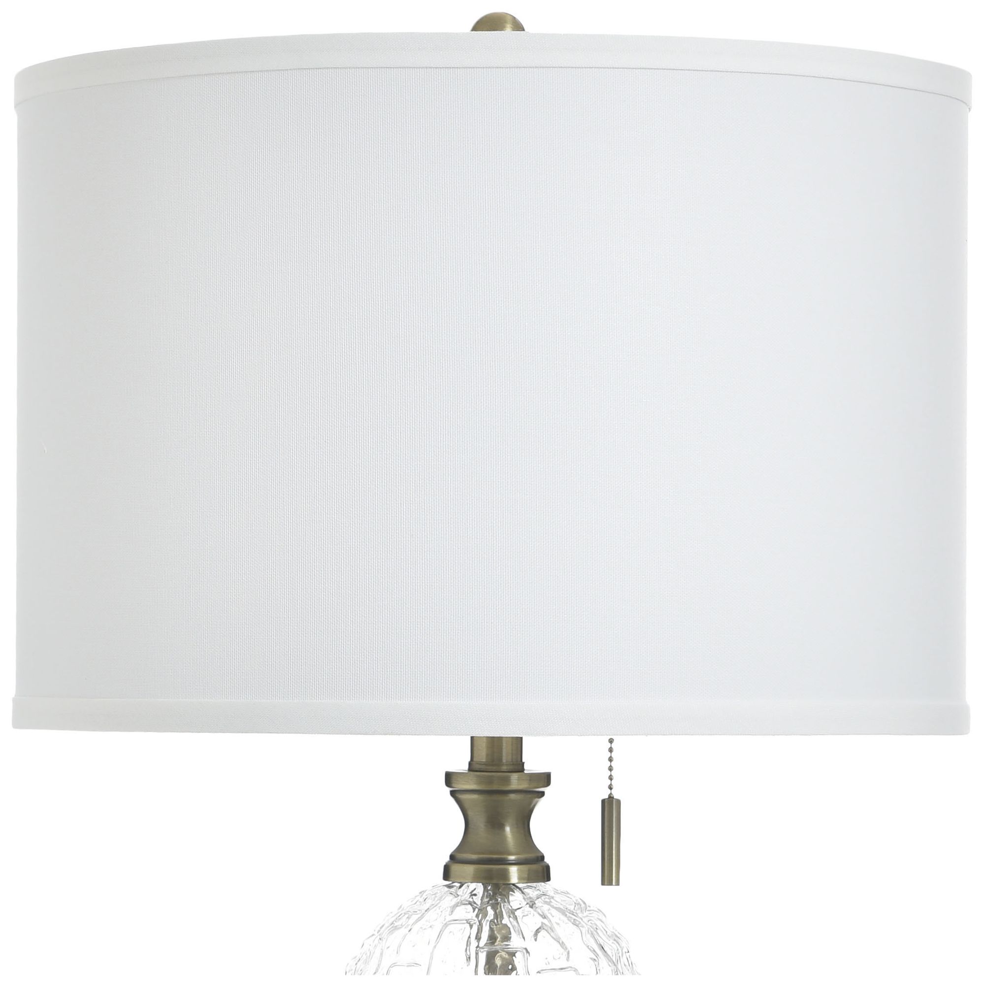 Image 4 StyleCraft Glass 33.5" High Subal Gold Table Lamp with White Shade more views