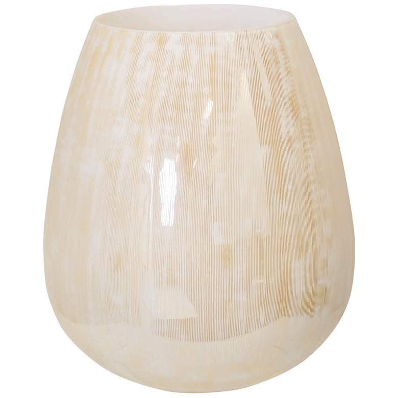 Image 1 StyleCraft Glass Vase Luster Etched