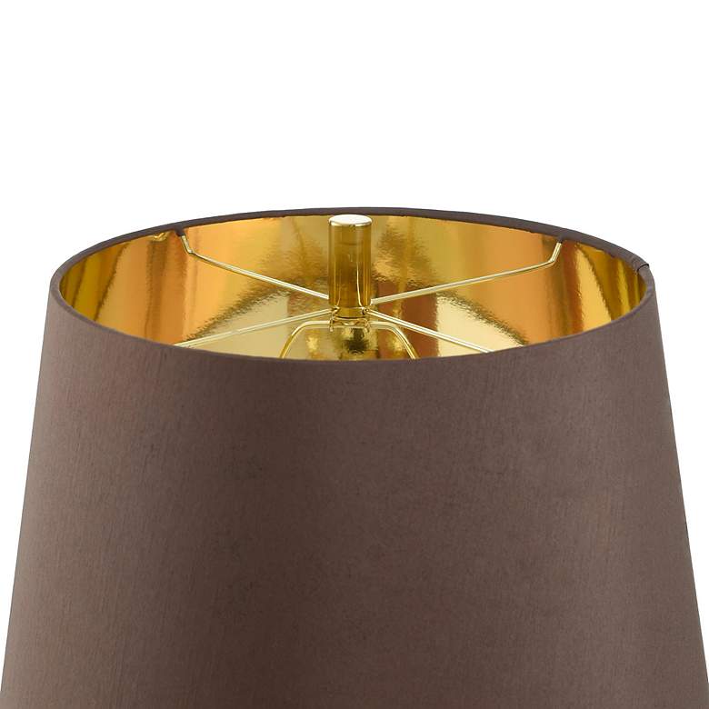 Image 5 Stylecraft Gradient 31 1/2" High Gold and Brass Table Lamp more views