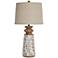 Stylecraft Isaac 32" High Old Floral Traditional Table Lamp