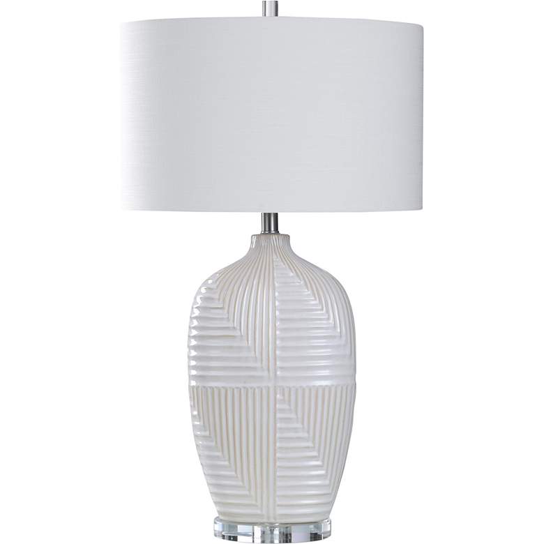 Image 1 Stylecraft Lexi Table Lamp With Acrylic Base
