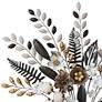 2_Stylecraft Lilian Arrangement 27" High Metal Flower Wall Art more views