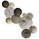 Stylecraft Lillies 35 3/4" Wide Lazer Cut Mult-Color Metal Wall Art