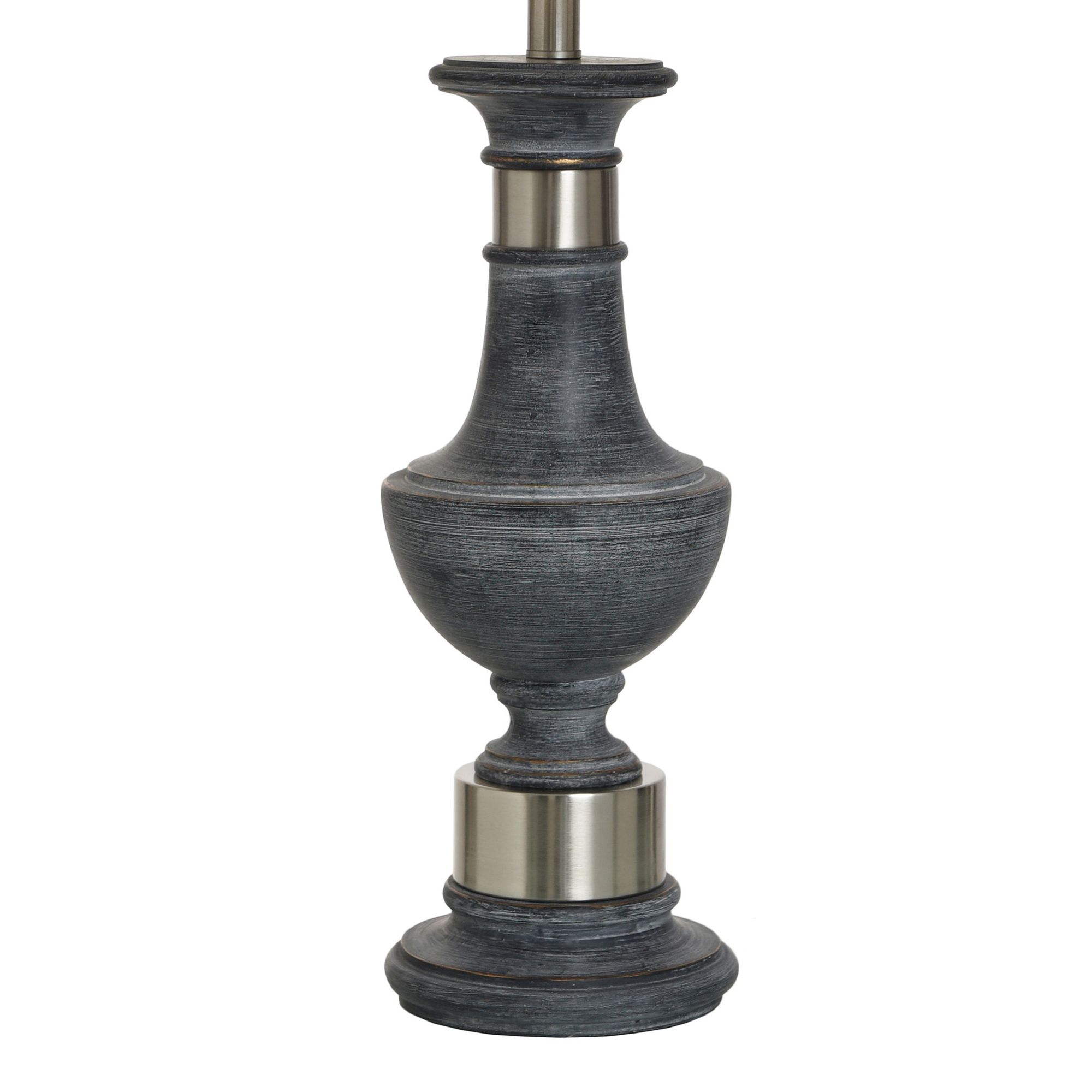 Image 4 Stylecraft Malta 32" High Oatmeal Shade Black Traditional Table Lamp more views