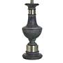 4_Stylecraft Malta 32" High Oatmeal Shade Black Traditional Table Lamp more views