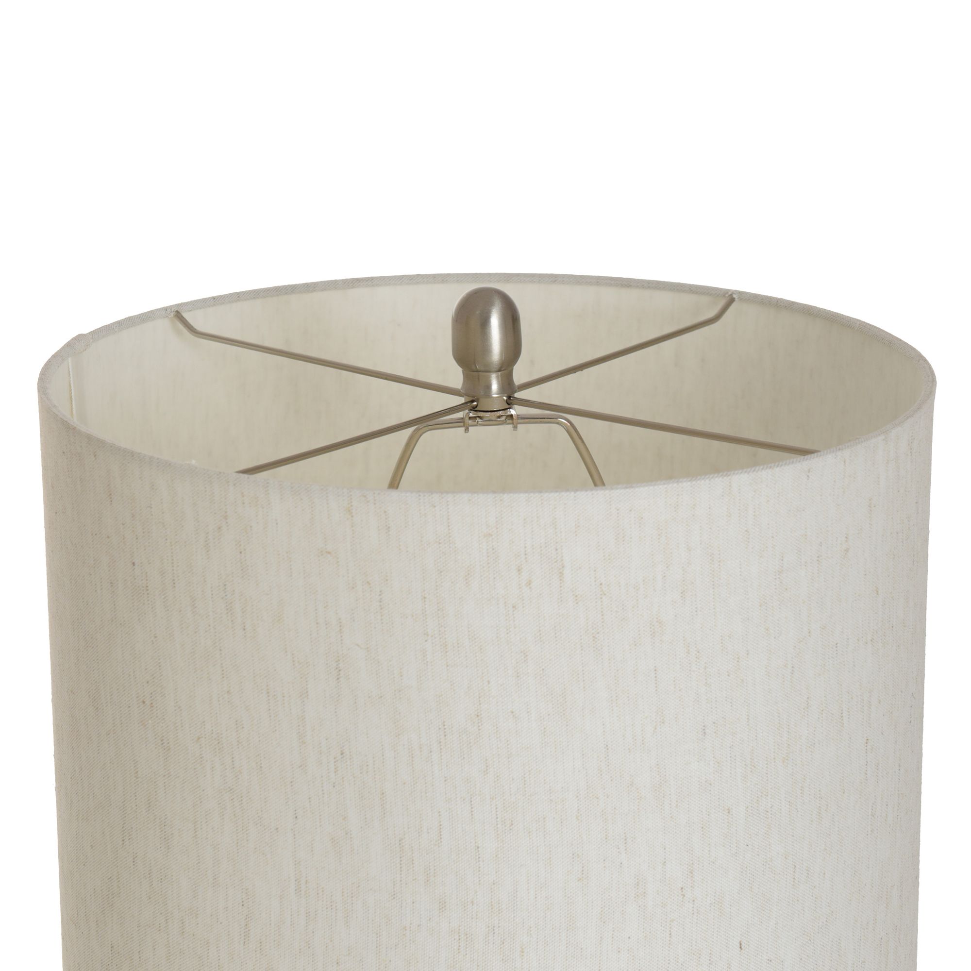 Image 6 Stylecraft Malta 32" High Oatmeal Shade Black Traditional Table Lamp more views