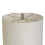 6_Stylecraft Malta 32" High Oatmeal Shade Black Traditional Table Lamp more views