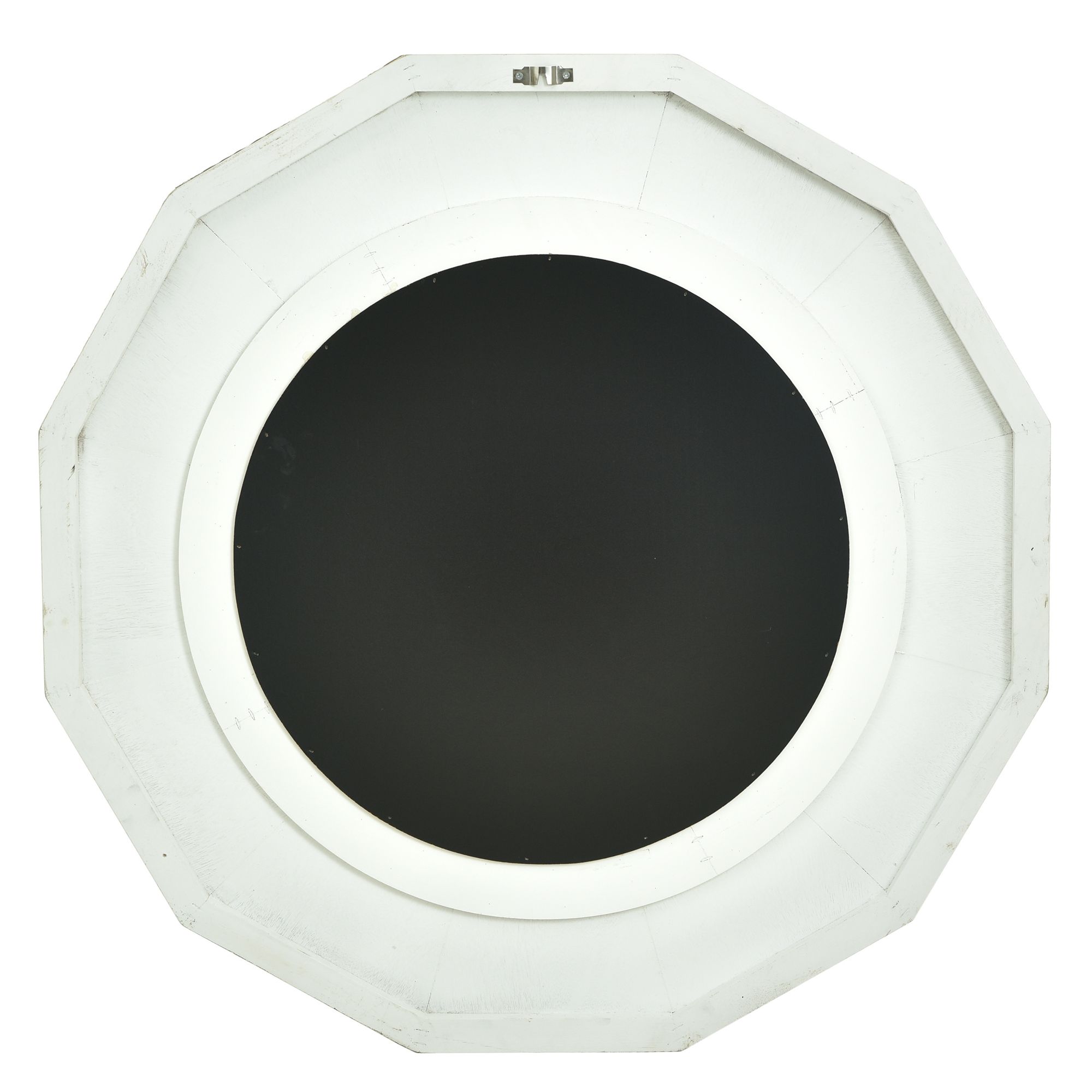 Image 6 Stylecraft Montauk 32 3/4" Gray Blue Wood and Hemp Round Wall Mirror more views