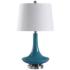Stylecraft Niagra Falls Blue Modern Glass Table Lamp