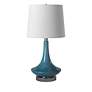 4_Stylecraft Niagra Falls Blue Modern Glass Table Lamp more views