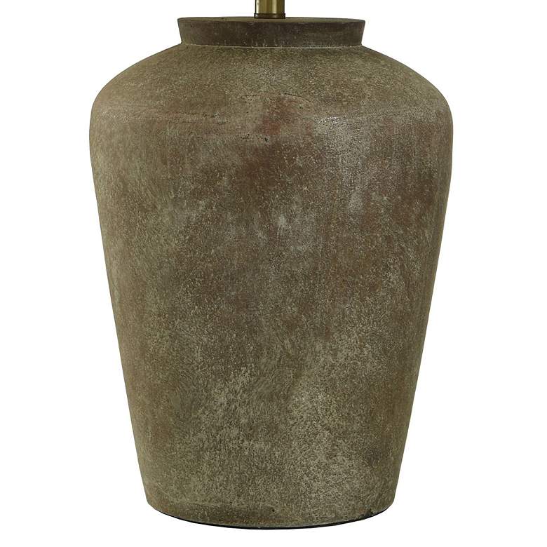 Image 4 Stylecraft Patina Cotta 31" High Aged Brown Rustic Table Lamp more views