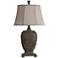 Stylecraft Roman 30" High Natural Gray Scroll and Vine Table Lamp