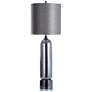 Stylecraft Rosalind 40.5" High Plated Glass Table Lamp