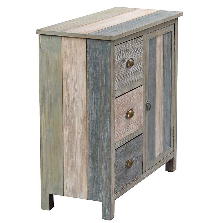 Image 3 Stylecraft Sanibel 32" Wide with Three Drawer One Door Rustic Cabinet more views