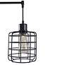 4_Stylecraft Steel Cage 71" High 3-Light Modern Industrial Floor Lamp more views
