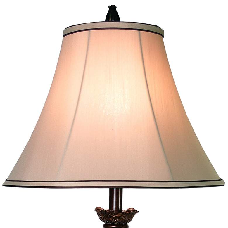 Image 3 Stylecraft Trieste 32 inch High Faux Marble Traditional Table Lamp more views