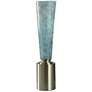 Stylecraft Urmila 27.5" High Brushed Steel Blue Glass Modern Uplight