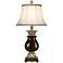 Stylecraft Winthrop 31" Traditional Silver and Brown Vase Table Lamp