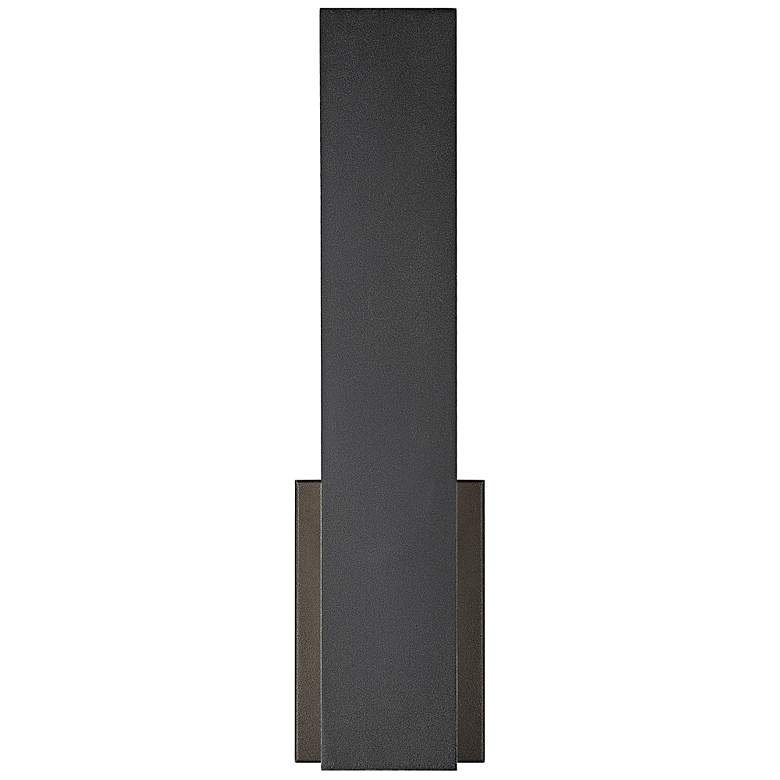 Image 4 Stylet 18" High Sand Black LED Outdoor Wall Light more views