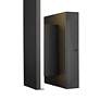 7_Stylet 24"H Black Bottom Backplate LED Outdoor Wall Light more views