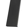 6_Stylet 36"H Black Center Backplate LED Outdoor Wall Light more views