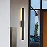 Thumbnail1 of Stylet 48" High Sand Black LED Outdoor Wall Light