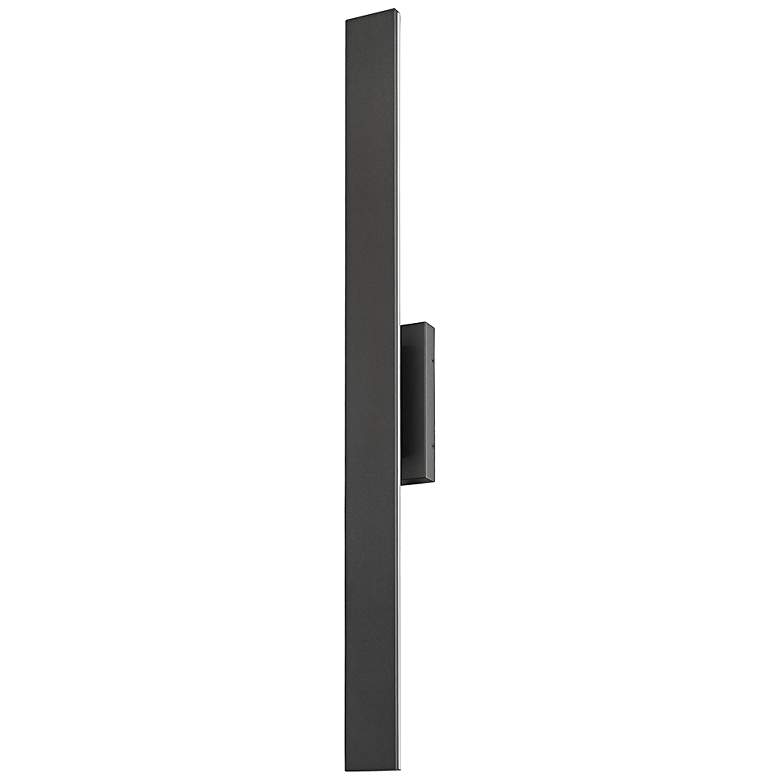 Image 6 Stylet 48" High Sand Black LED Outdoor Wall Light more views