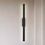 Thumbnail1 of Stylet 60" High Sand Black LED Outdoor Wall Light
