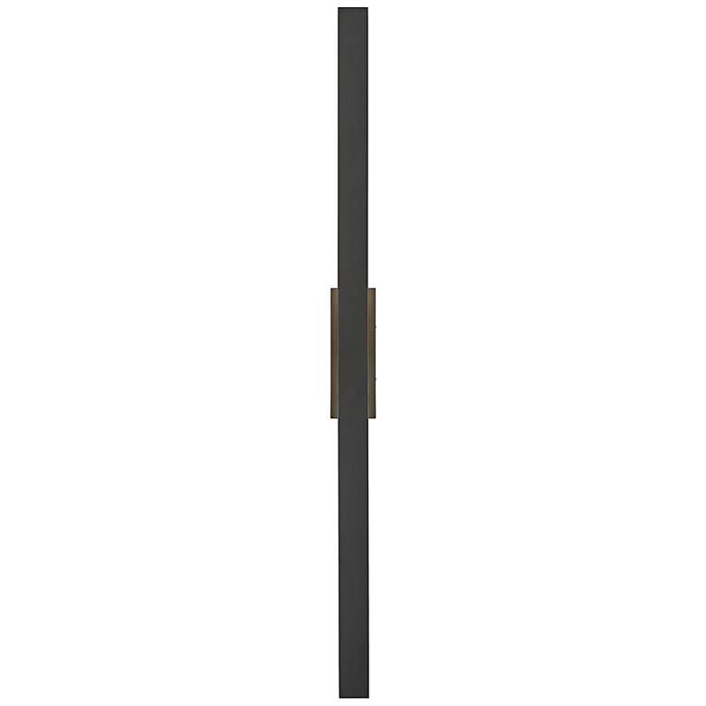 Image 4 Stylet 72" High Sand Black LED Outdoor Wall Light more views