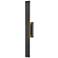 Stylet by Z-Lite Sand Black 2 Light Outdoor Wall Light