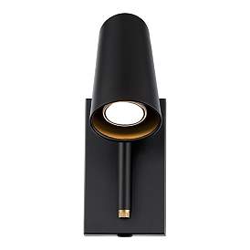 Image3 of Stylus 10 1/2" High Black LED Adjustable Reading Light more views