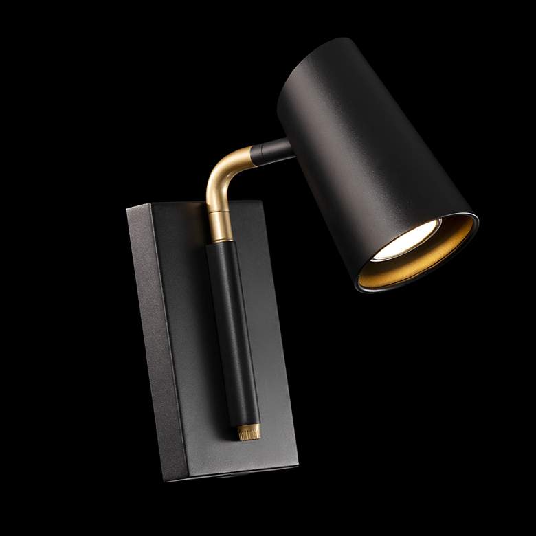 Image 4 Stylus 10 1/2" High Black LED Adjustable Reading Light more views